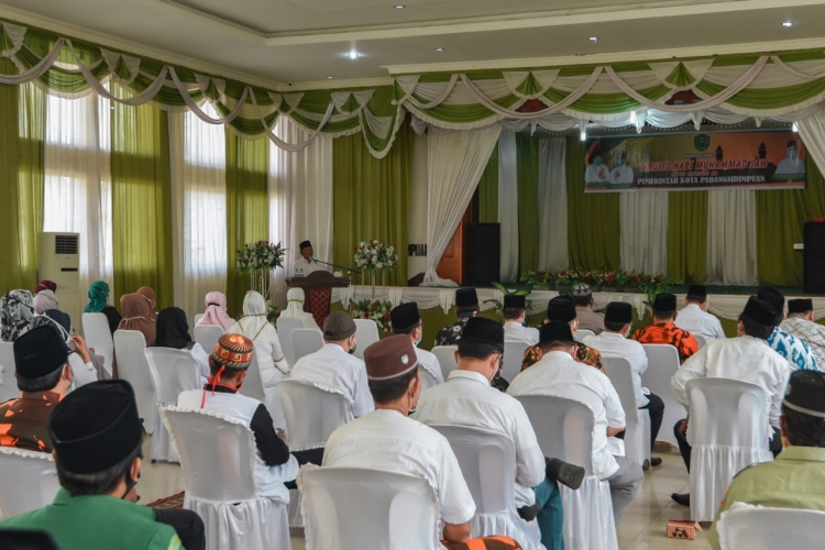 Pemkot Padangsidimpuan Gelar Peringatan Maulid Nabi Muhammad SAW