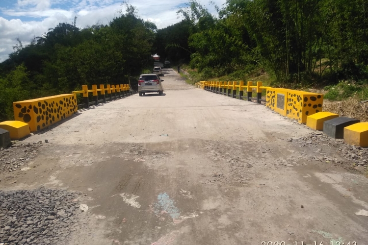 Pemkab Karo Perbaiki Jembatan Merah Putih