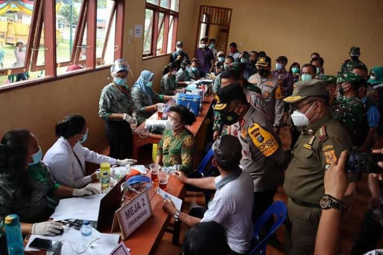 Pemerintah Kabupaten Dairi Adakan Vaksinasi Massal 