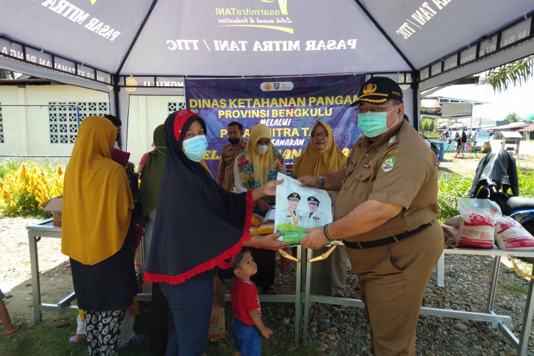 Gelar Pangan Murah di Kota Bengkulu Dinas Ketahanan Pangan Tawarkan Harga Bersahabat