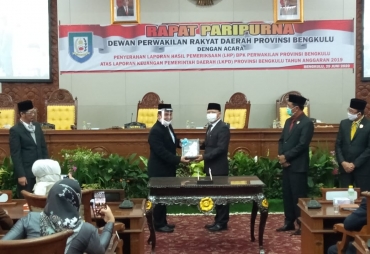 Raih WTP Ketiga Gubernur Rohidin Pastikan Belanja Tingkatkan Kesejahteraan