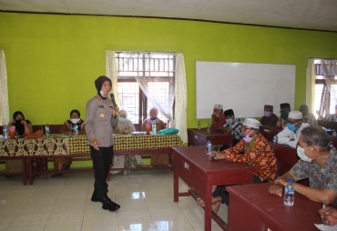 Kapolres Sidimpuan Sosialisasikan Desa Tangguh Hadapi New Normal