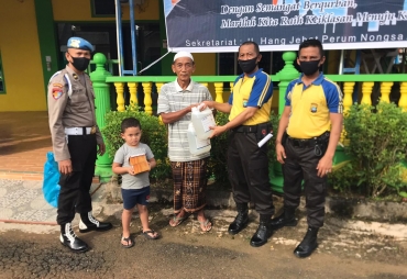Peringati Idul Adha 1441 H Polda Kepri Gelar Bakti Sosial