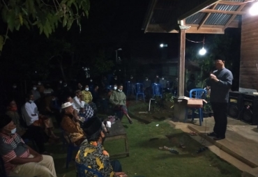 Berbaur di Desa Tanah Hitam Rohidin Saksikan Ikrar Tokoh Jawa dan Semaku Nyatakan Dukungan