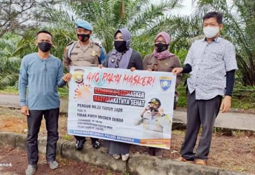 Operasi Yustisi, Polsek Muara Bangkahulu Lakukan Patroli Dialogis