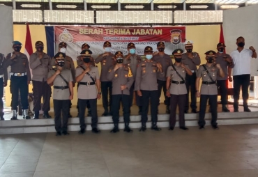 Kapolres Benteng Pimpin Sertijab Dua Kapolsek