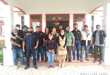 Bupati dan Wabup Karo Silaturahmi Bersama Wartawan
