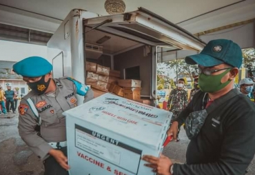 3.120 Dosis Vaksin Sinovac Tiba di Kota Padangsidimpuan