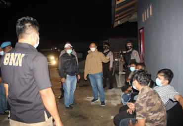 Tertibkan Hiburan Malam Polres dan BNNK Labuhanbatu Tuai Apresiasi