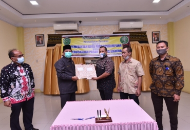 Terkait Pembangunan dan Pengelolaan Pasar Mahera Pemkot Padangsidimpuan Jalin Kesepakatan