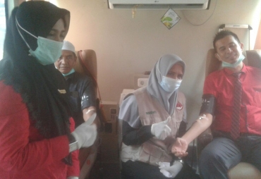 PT Bank Aceh Syariah Bireuen Gelar Donor Darah Tahun 2021