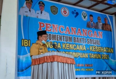 Walikota Padangsidimpuan Buka Pencanangan Momentum Baksos IBI-Bangga Kencana-Kesehatan