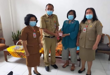 Dapatkan KIA 2 Kepsek SD dan TK Apresiasi Kinerja Dukcapil Dairi