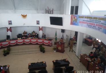 DPRD Karo Gelar Rapat Paripurna Agenda Pidato Bupati-Wabup