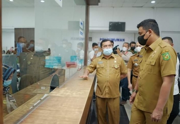 Hari Pertama Masuk Kerja Walikota Medan Gelar Sidak