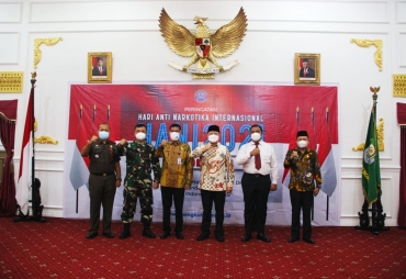 HANI 2021 Gubernur Rohidin Sampaikan Hal Strategis Sikapi Penyalahgunaan Narkoba