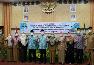 4 Kabupaten Jadi Fokus Penanganan Stunting Gubernur Rohidin Minta OPD Teknis Responsif