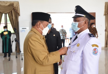 Bupati Deli Serdang Lantik Kepala Desa  Antar Waktu