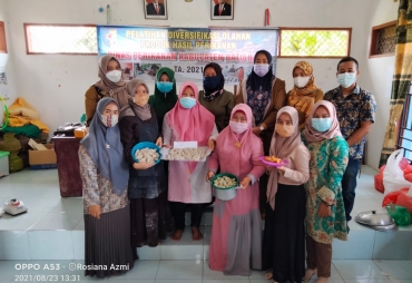 Dinas Perikanan Batu Bara Tingkatkan Kreatifitas Masyarakat dalam Pengelolaan Hasil Laut