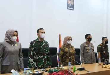 Forkopimda Kabupaten Labuhanbatu Dengarkan Pengarahan Presiden 