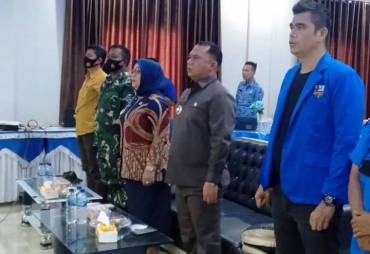 Bupati Hadiri Pelantikan Pengurus DPD KNPI Labuhanbatu