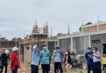 Karutan Kelas IIB Kabanjahe Sambut Kunjungan Kakanwil Kemenkumham Sumut