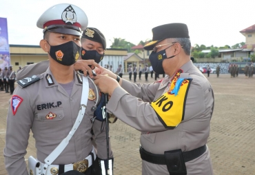 Kapolda Bengkulu : Kedepankan Edukatif Persuasif dan Humanis serta Tetap Disiplin Prokes