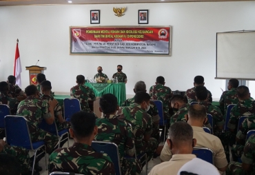Kodim 0736/Batang Laksanakan Pembinaan Mental Rohani Dan Ideologi Kejuangan