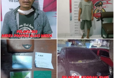 Tim Siluman Satreskrim Polrestabes Medan Lumpuhkan Pelaku Pencurian Spesialis Roda 4