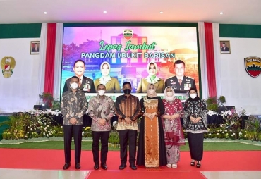 Gubernur Sumut Hadiri Pisah Sambut Pangdam I/BB