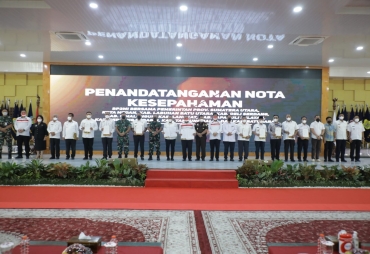 Bupati Asahan Hadiri Sosialisasi UU Nomor 18 Tahun 2017 di Pemprov Sumut
