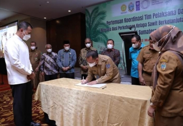 Bupati Labuhanbatu Bersama Wagubsu Ikuti Pertemuan Pelaksanaan dan Pelaporan RAP KSB