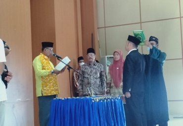 Dilantik Rektor Sri Ihsan Jabat Kabag Umum UINFAS