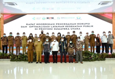 Alokasi Anggaran Cukup Besar Di Dinkes Gubsu Gandeng KPK Cegah Peluang Korupsi