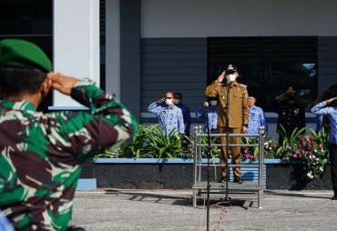 Pemkab Karo Bersama Forkopimda Laksanakan Upacara Peringatan Hari Pendidikan Nasional