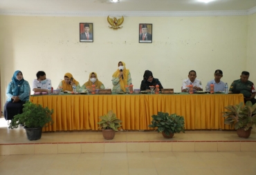 Ketua TP PKK Kabupaten Asahan Bina Desa Meranti dan Sei Kamah