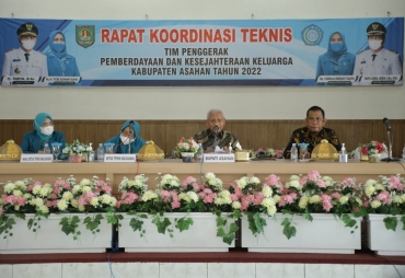 Bupati Asahan Buka Rakornis TP PKK