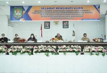 Pemkab Asahan Gelar Ujian Dinas Tingkat I dan II