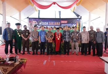 Bupati Asahan Hadiri Wisuda Sarjana UNA ke XXIX