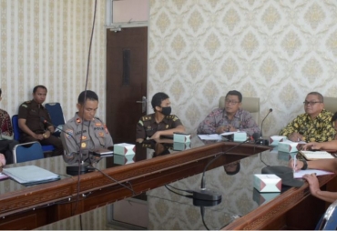 Pemkab RL Sepakat Berantas PMK di Provinsi Bengkulu ( Foto : MC RL )