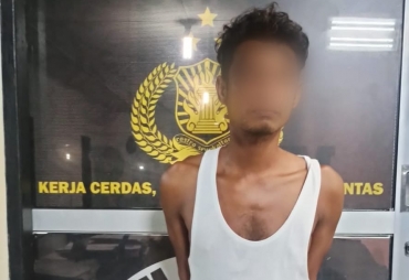 MS diamankan Polsek Labuhan Ruku karena kedapatan menyimpan narkotika jenis sabu.(foto : Istimewa)