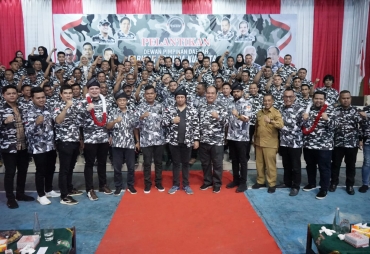 Wabup Asahan Hadiri Pelantikan Pengurus Bapera