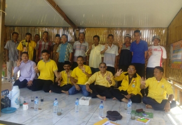 Pengurus Kecamatan dan Pengurus Desa Partai Golkar Dapil 3, menetapkan Bakal Calon Legeslatif (Bacaleg)  kabupaten karawang Fajar adithya paksi