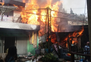 Kebakaran habiskan satu unit Rumah