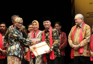 Bengkulu Terima Sertifikat Warisan Tak Benda Indonesia