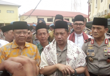 Kapolri Tito Karnavian Saat memberikan Klarifikasi terkait Pidato Prabowo Subianto 