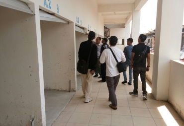 Tim Independen Usri melakukan pengecekan Gedung PTM