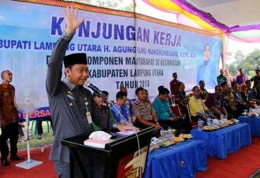Bupati Menyampaikan Sambutan