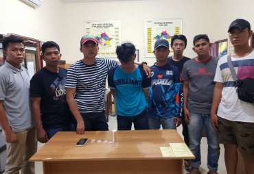 Terduga Pelaku diamankan
