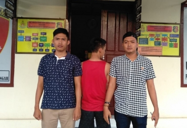 Terduga Pelaku diamankan